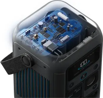 Stacion portativ Anker Solix C300X, 300 W, 288WH, i zi