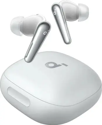 Kufje Anker Soundcore Liberty 4 Pro, të bardha