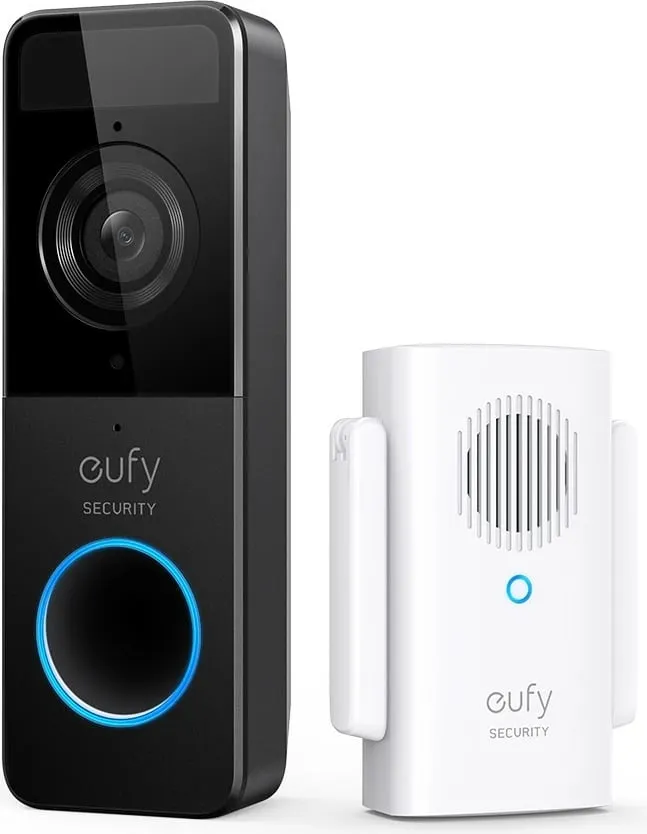 Video derë Anker Eufy E8220311, Full HD, wireless, 5000mAh, e zezë/e bardhë - 1