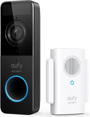 Video derë Anker Eufy E8220311, Full HD, wireless, 5000mAh, e zezë/e bardhë