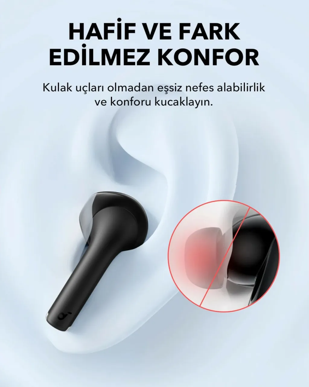 Kufje Anker Soundcore K20i, TWS, Bluetooth, USB Type-C, e zezë - 4
