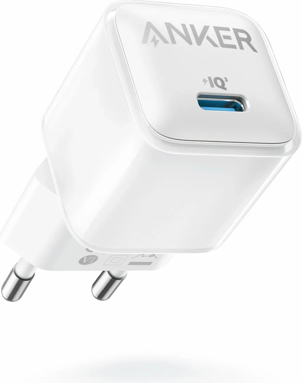 Karikues Anker 511 Nano Pro, USB, 20 W, Bardhë - 5