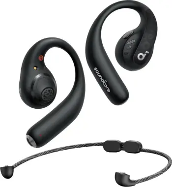 Kufje Anker Soundcore AeroFit Pro TWS, 16.2mm, IPX5, e zezë