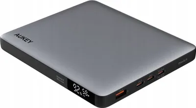 Powerbank Aukey, 20000mAh, 100W PD 3.0, i zi - 1