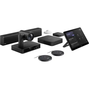 Sistem konferencash Yealink MVC860-C5-710, Intel Core i5, 8GB RAM, 4K Ultra HD, e zezë