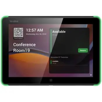 Sisteme për Konferencë Yealink RoomPanel E2 / MS Teams Certified / 8″ Touch / PoE / Wall-Mount