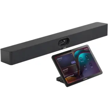 Sistem video konferencash Yealink MeetingBar A40-031, 48 MP, 4K Ultra HD, 60 fps, 6x, e zezë