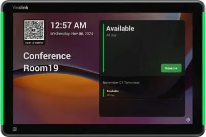 Panel konferencash Yealink RoomPanel-Plus, 10.1", Android 13, NFC, Wi-Fi, i zi - 1