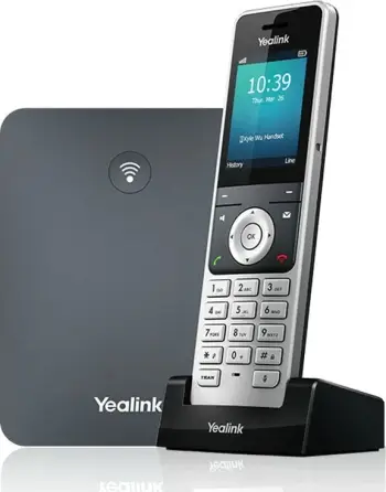 Telefon IP Yealink W76P, 20 linja, 1000 kontakte, Gri