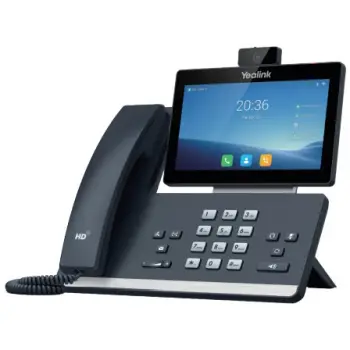 Telefon IP Yealink SIP-T58W, me dorëzë me kabllo, Gri