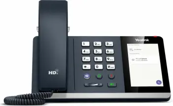 Telefon IP Yealink MP45, 64 MB, 128 MB, E zezë, Gri