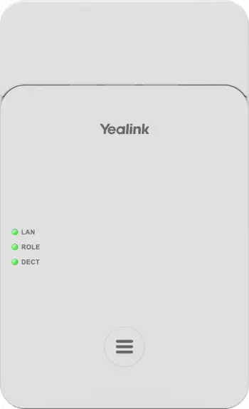 Sistem DECT IP Mini Multi-Cell Yealink W75, 1.88 - 1.9 GHz, i bardhë