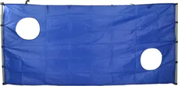 Perde trajnimi për futboll Victoria Sport, 244 x 122 x 106cm, e kaltër