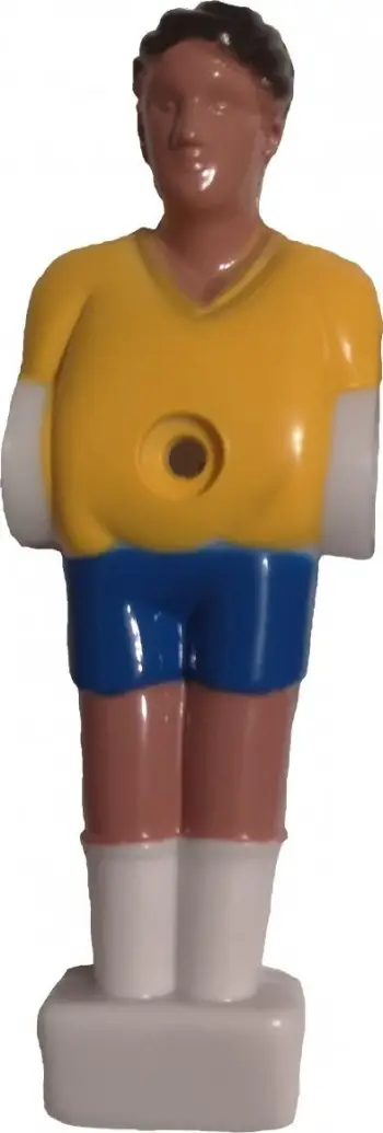 Figurë futbolli Victoria Sport, 10.5 cm, e verdhë