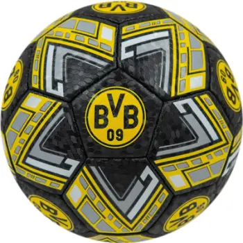 Top futbolli Borussia Dortmund Official Licensed Football 4004241, madhësia 5, material TPU, i verdhë