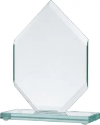 Trofe qelqi Victoria Sport, 22cm, transparent