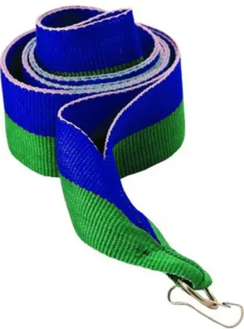 Shirit për medalje Victoria Sport, 22 mm, i gjelbër / kaltër