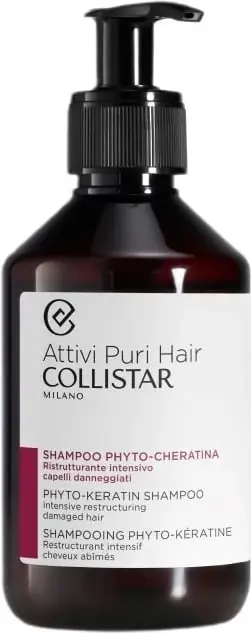 Shampo për flokë Collistar Phyto-Keratin Intensive Restructuring Shampoo, 250 ml