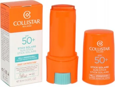 Krem dielli stick Collistar Sun Stick, SPF 50, për lëkurë shumë të ndjeshme, 9ml - 1