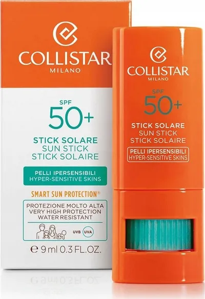 Krem dielli stick Collistar Sun Stick, SPF 50, për lëkurë shumë të ndjeshme, 9ml - 3
