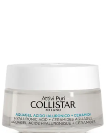 Krem-gel hidratues për fytyrë Collistar Attivi Puri Hyaluronic Acid + Ceramides Aquagel për femra, 50ml