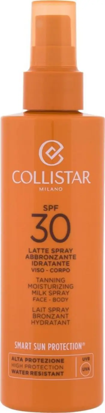 Sprej qumësht trupi Collistar Tanning Moisturizing Milk SPF 30, 200 ml