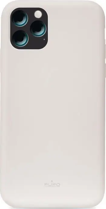 Mbrojtëse e pasme Puro Icon për iPhone 11 Pro Max, bezhë