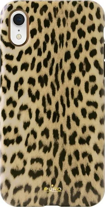 Mbrojtëse e pasme Puro Glam Leopard për iPhone XR - 1