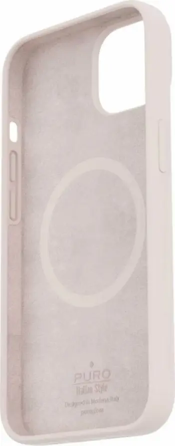 Kopertinë Puro ICON MAG MagSafe për Apple iPhone 14 Pro, silikon, Dusty Pink
