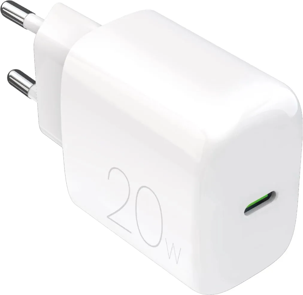 Karikues muri Puro PROLITE 20W, USB-C, i bardhë - 1