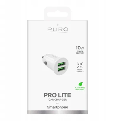 Karikues makine Puro, adapter USB, i bardhë - 2
