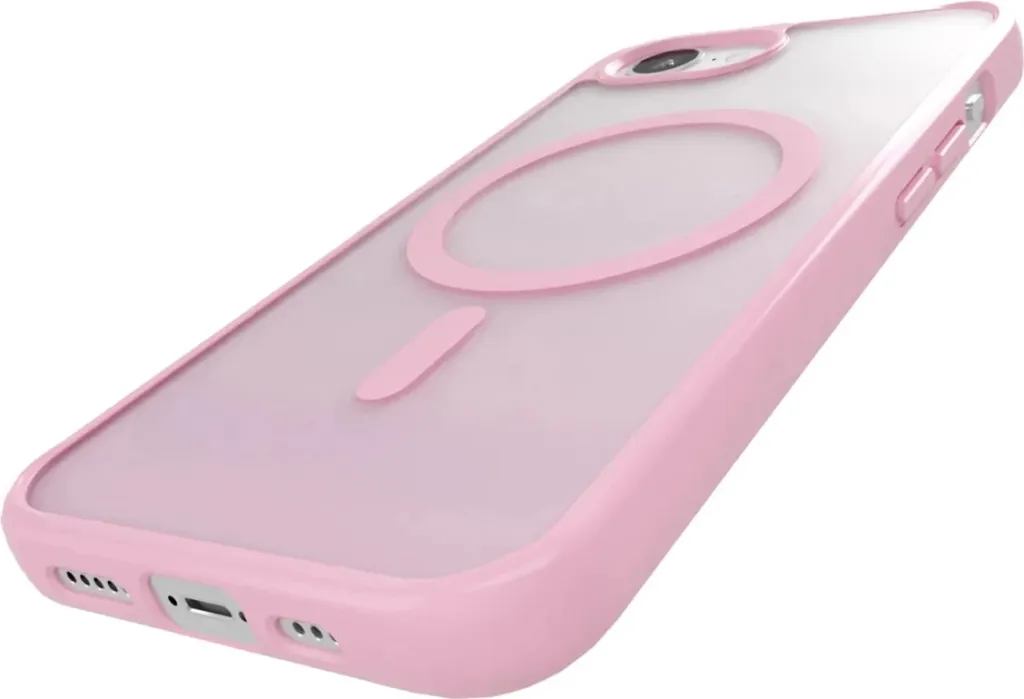 Mbështjellës Puro Gradient MagSafe për iPhone 16e, TPU, Rozë - 4