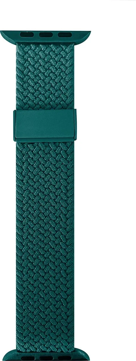 Rrip najloni për Apple Watch Puro Loop, 42/44/45/49mm, e gjelbër e errët - 2