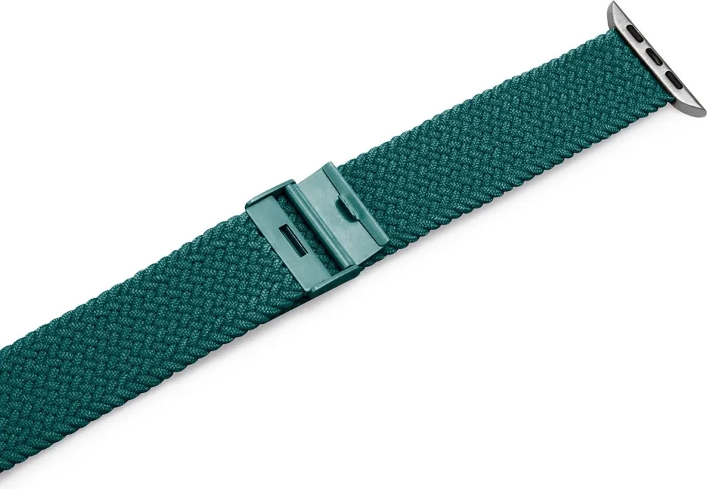 Rrip najloni për Apple Watch Puro Loop, 42/44/45/49mm, e gjelbër e errët - 3