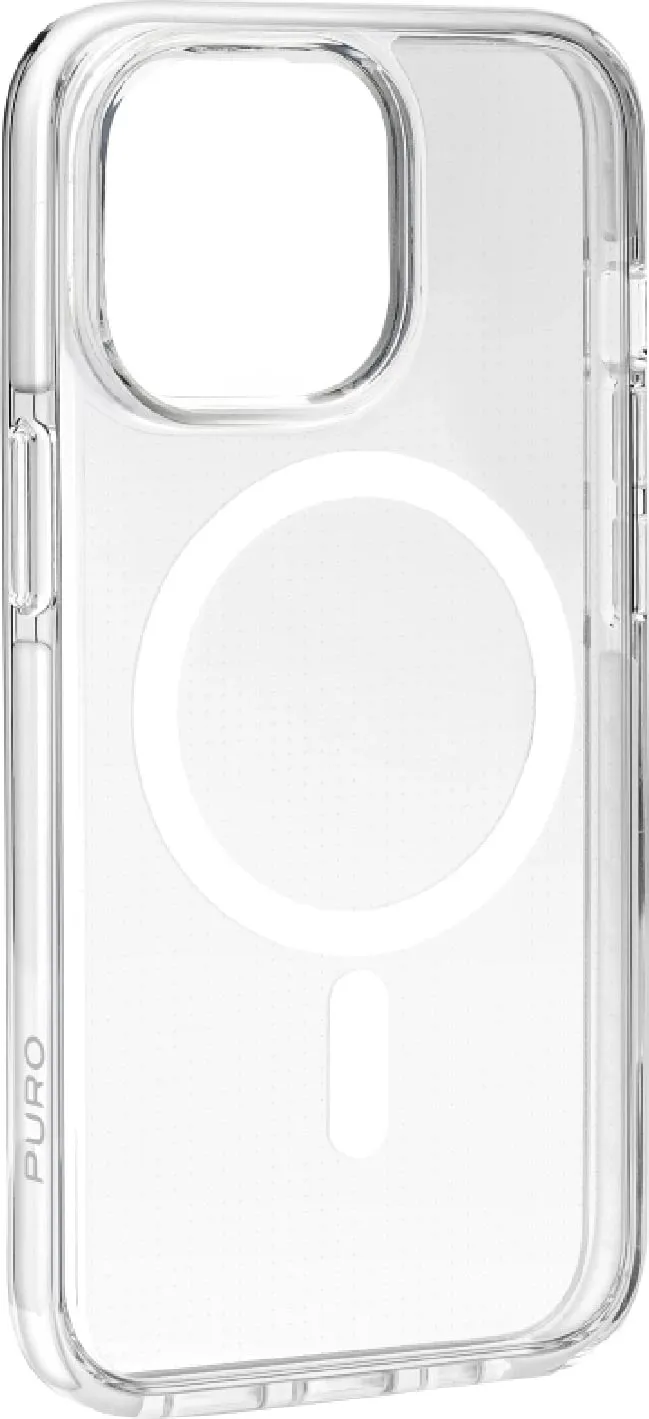 Mbështjellës Puro Lite Mag Pro MagSafe për iPhone 15 Pro Max, transparent - 1