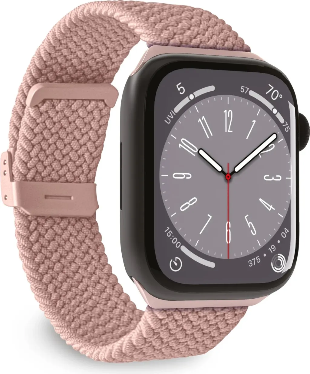 Rrip najloni Puro Loop për Apple Watch 38/40/41mm, i zi - 1