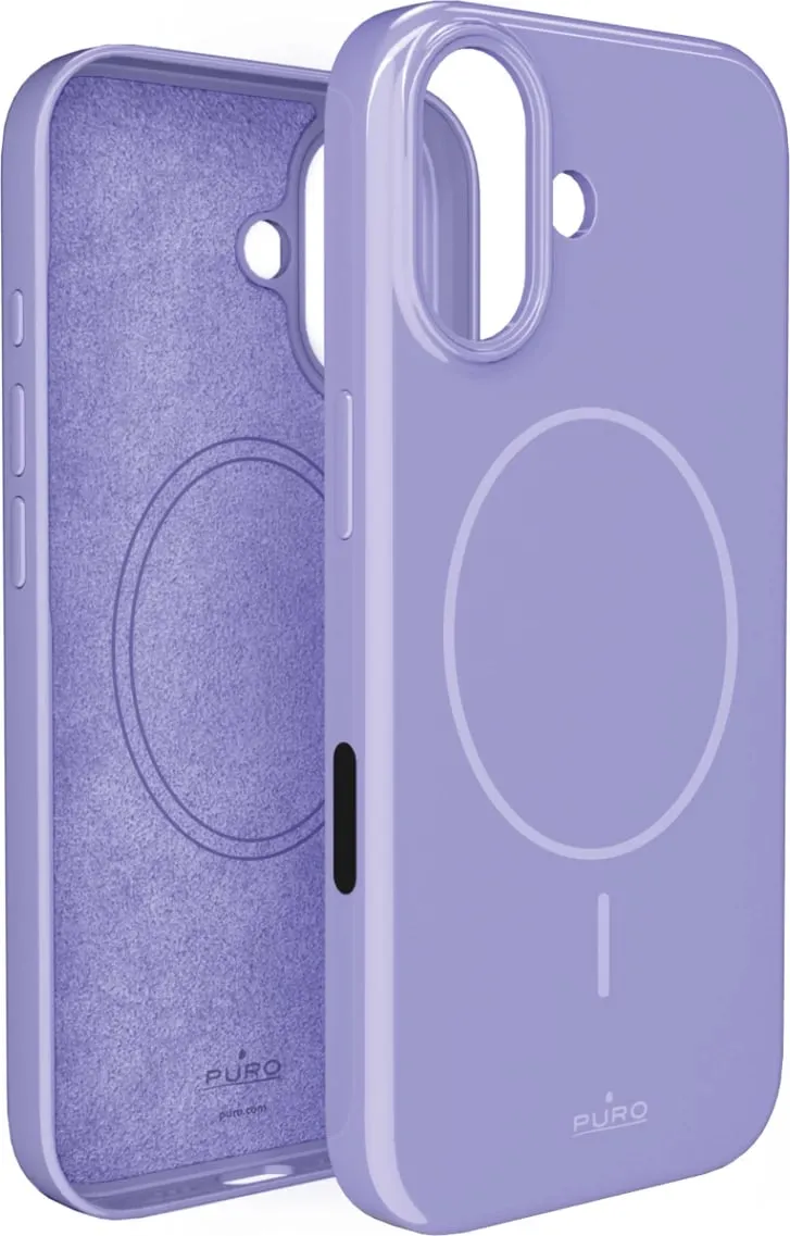 Mbrojtëse telefoni Puro për iPhone 17, TPU, MagSafe, rozë - 1