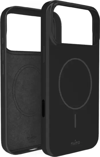 Mbrojtëse telefoni Puro Pulse për iPhone 17 Pro Max, silikon, e zezë