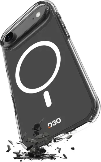 Mbulesë telefoni Puro Cover Apple iPhone 17 Air, transparente, D3O Bio, e tejdukshme