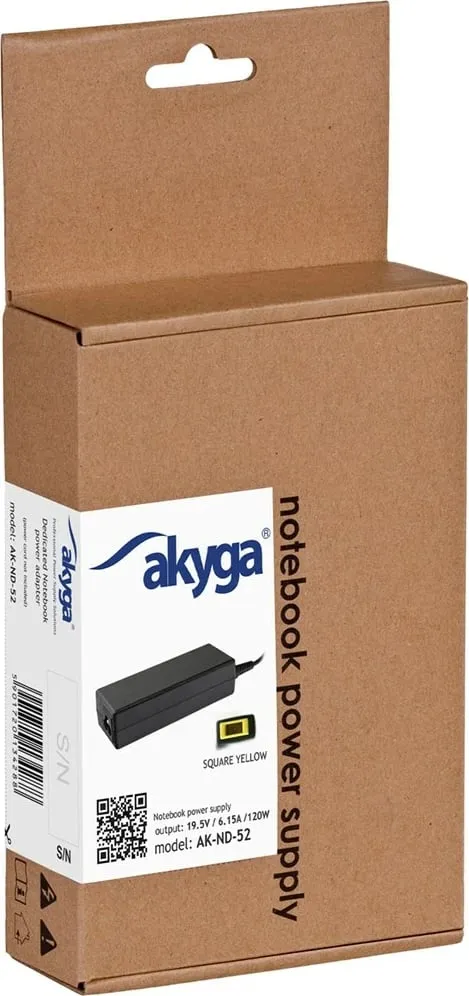 Karikues për laptop Akyga AK-ND-52, 120 W, i zi - 5