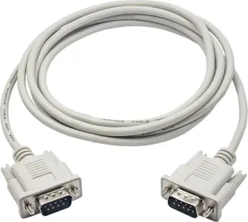 Kabllo Akyga DB-9 - DB-9, 2m, e bardhë