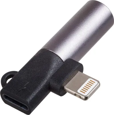 Përshtatës USB Akyga Lightning - mini Jack 3,5 mm (AK-AD-63), i zi - 2