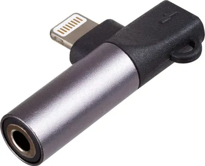 Përshtatës USB Akyga Lightning - mini Jack 3,5 mm (AK-AD-63), i zi - 3