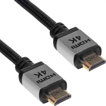 Kabllo HDMI Akyga AK-HD-30P, 3m, 4K, ngjyrë argjendi