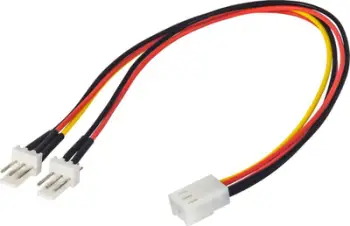 Adapter energjie Akyga AK-CA-52, 3-pin në 3-pin x2, 0.15m, shumëngjyrësh