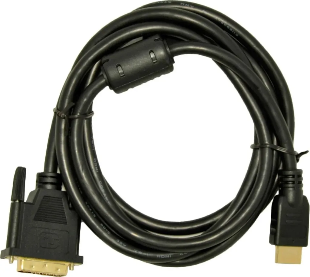 Kabllo Akyga HDMI-DVI-D, 1.8 m, i zi - 1