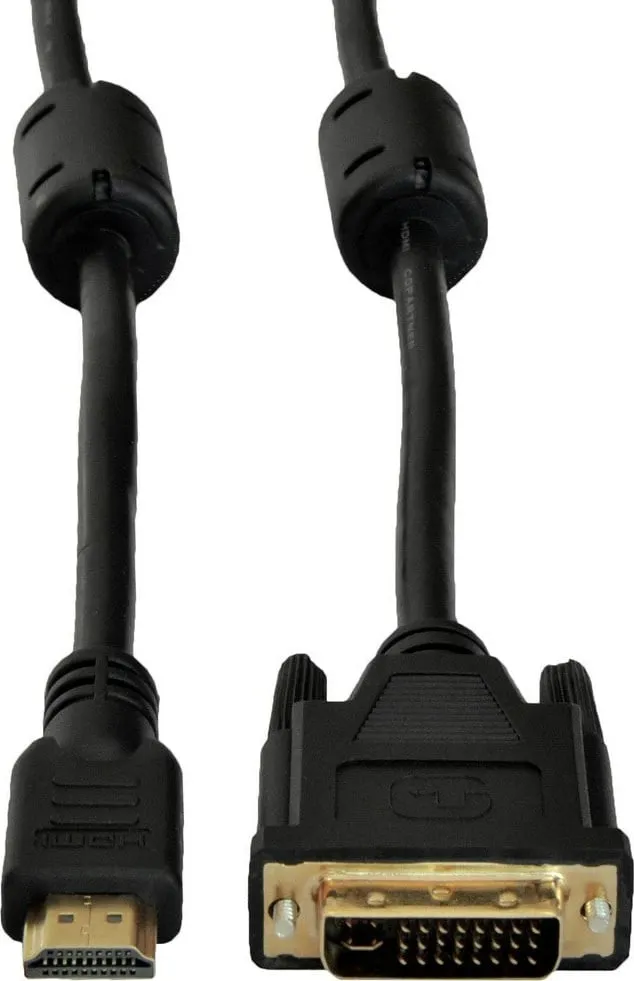 Kabllo Akyga HDMI-DVI-D, 1.8 m, i zi - 2