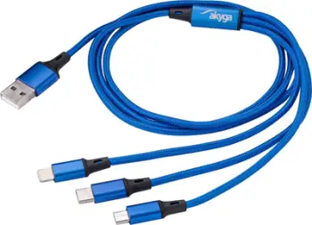 Kabllo USB Akyga, 1.2 m, e kaltër