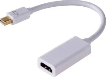 Përshtatës Akyga (AK-AD-38) DisplayPort Mini - HDMI, i bardhë