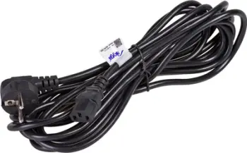 Kabllo rryme Akyga AK-PC-05A, 5m, IEC C13, e zezë
